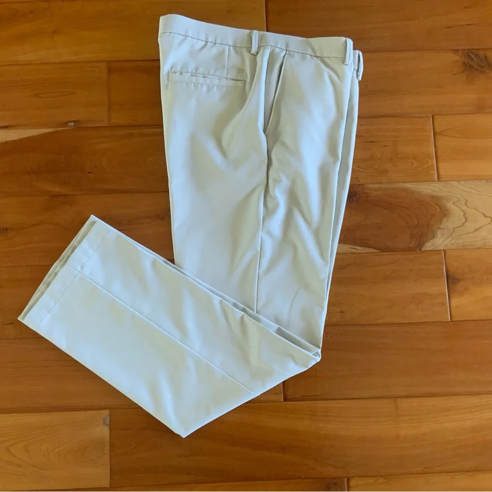 Haggar khaki straight fit dress pants size 34 x 31